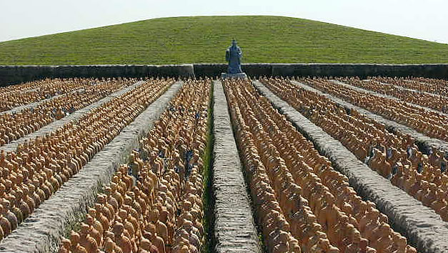 Image result for Tomb of Emperor Qi