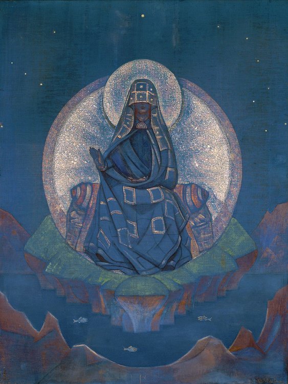 Mother of the World - Матерь Мира (Mater' Mira) - Nicholas Roerich (1924).jpg